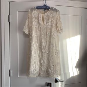 Club Monaco White Dress